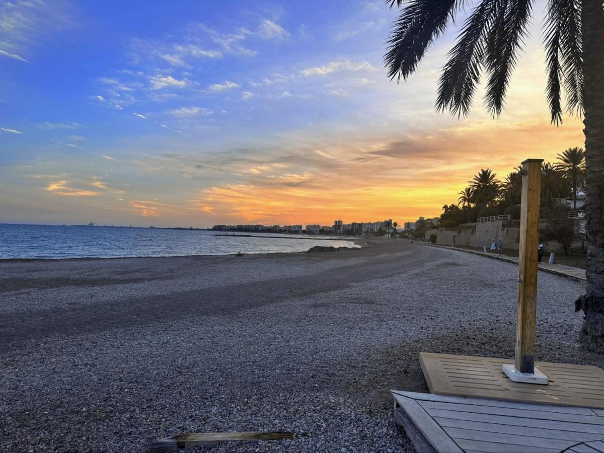 Piso A Pie De Playa Con Piscina Y Vistas Al Mar Apartment Benicassim Exterior photo